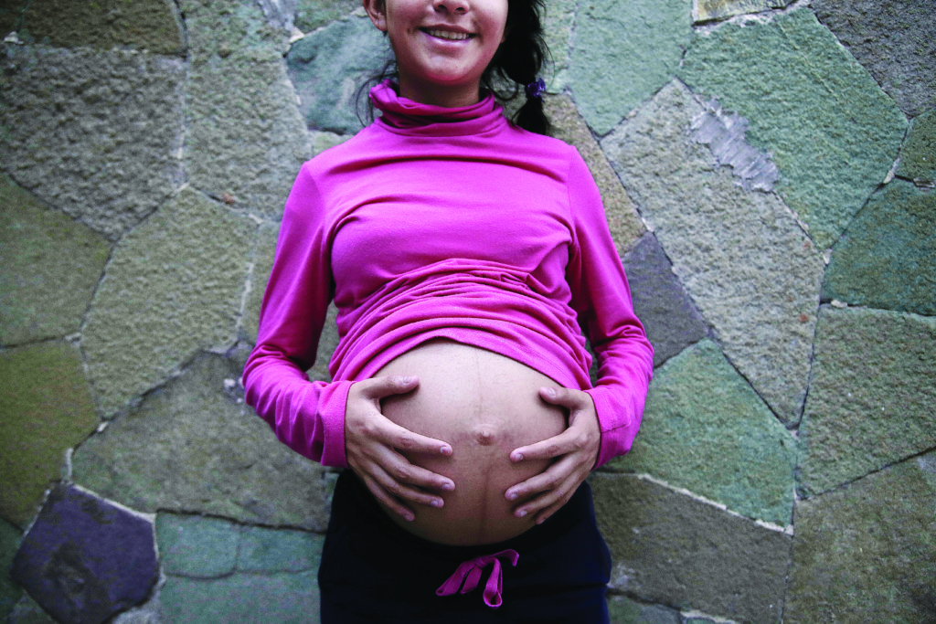 Nectarina embarazo