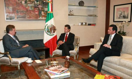 Osorio, Peña Nieto y Vega