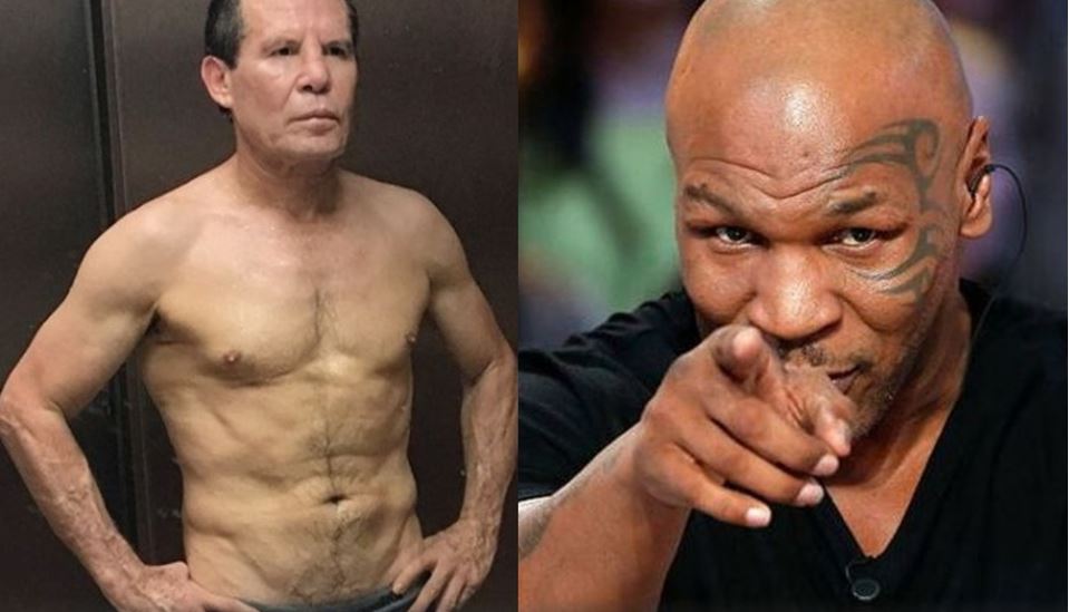 Julio César Chávez, Mike Tyson, pelea, exhibición, box, encuentro