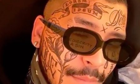 Christian Nodal, tatuajes, rostro, filtro, video viral