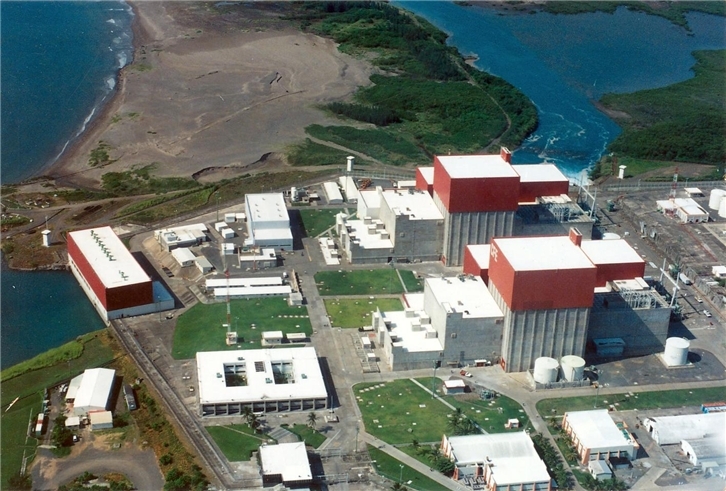 Laguna Verde, planta nuclear, Veracruz, CFE