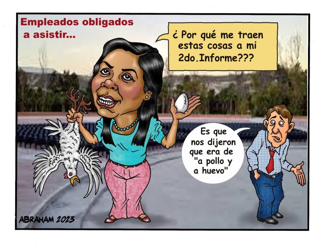 El cartón del día, por Abraham