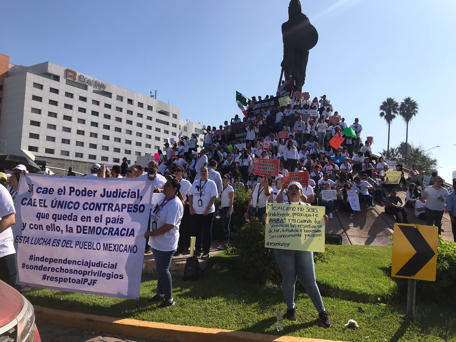 Continúa El Paro Nacional De Trabajadores Del Pjf 8488