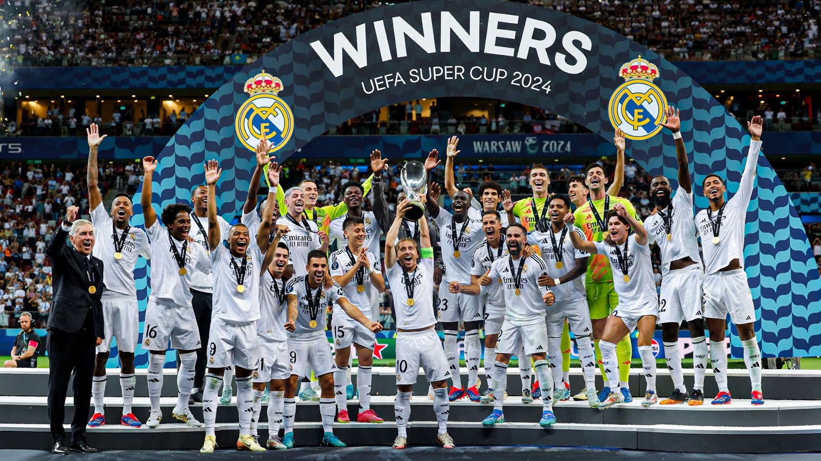 Real Madrid Se Coron En La Supercopa De Europa