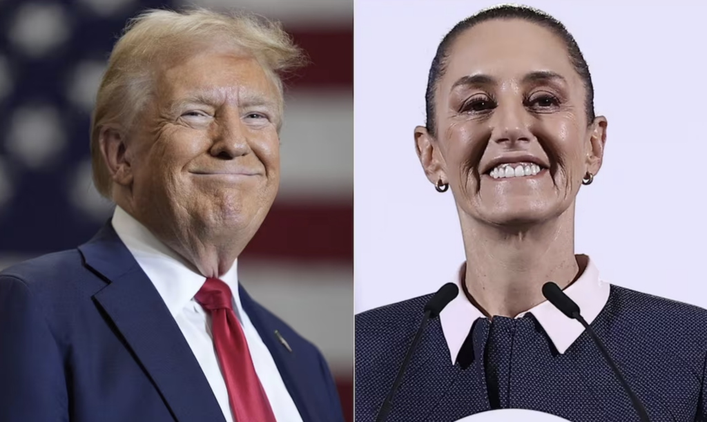 sheinbaum relación trump