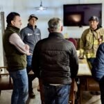 Brinda alcalde de Tecate informe sobre incendio en Tanamá
