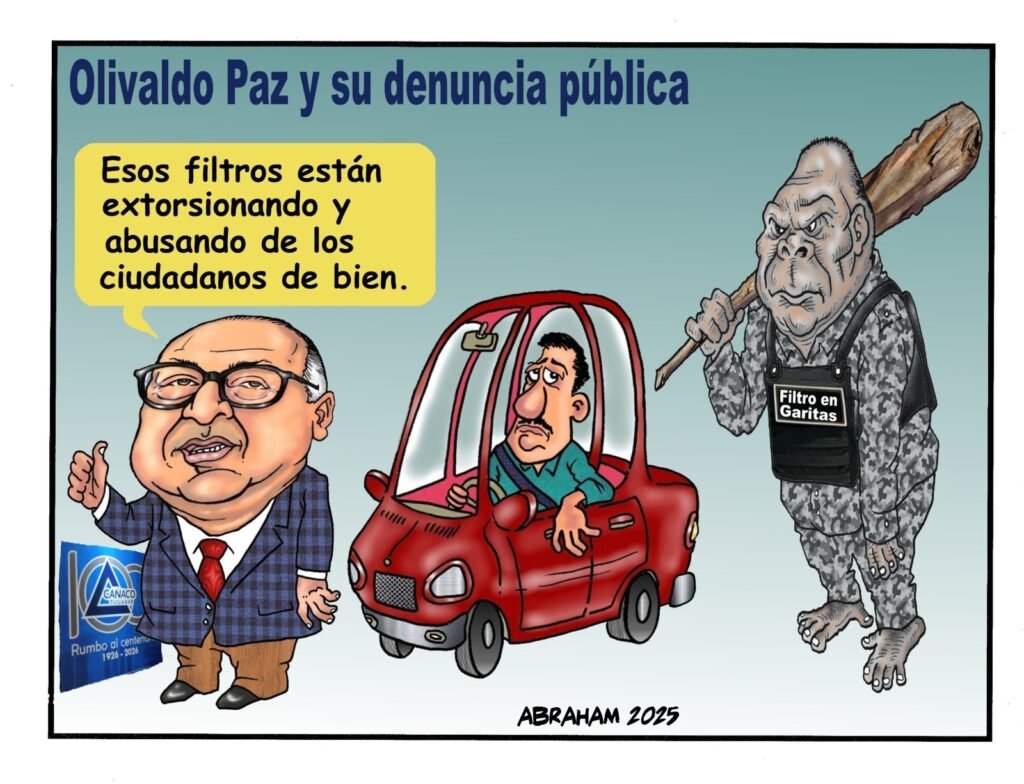 El cartón del día, por Abraham