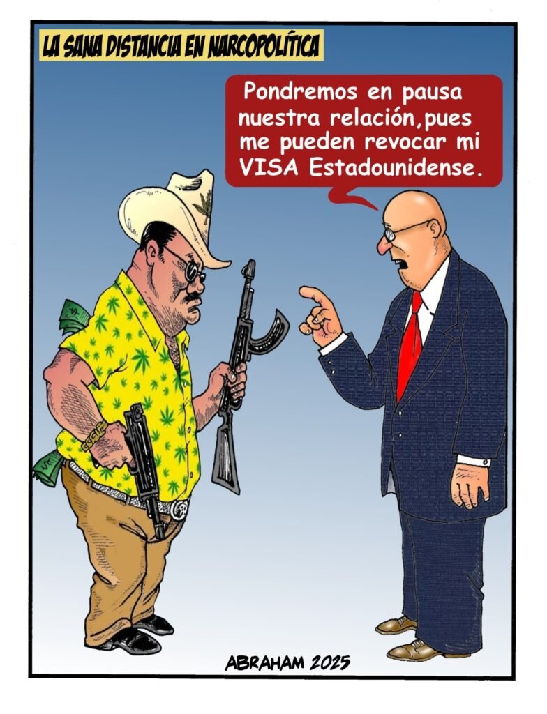 El cartón del día, por Abraham