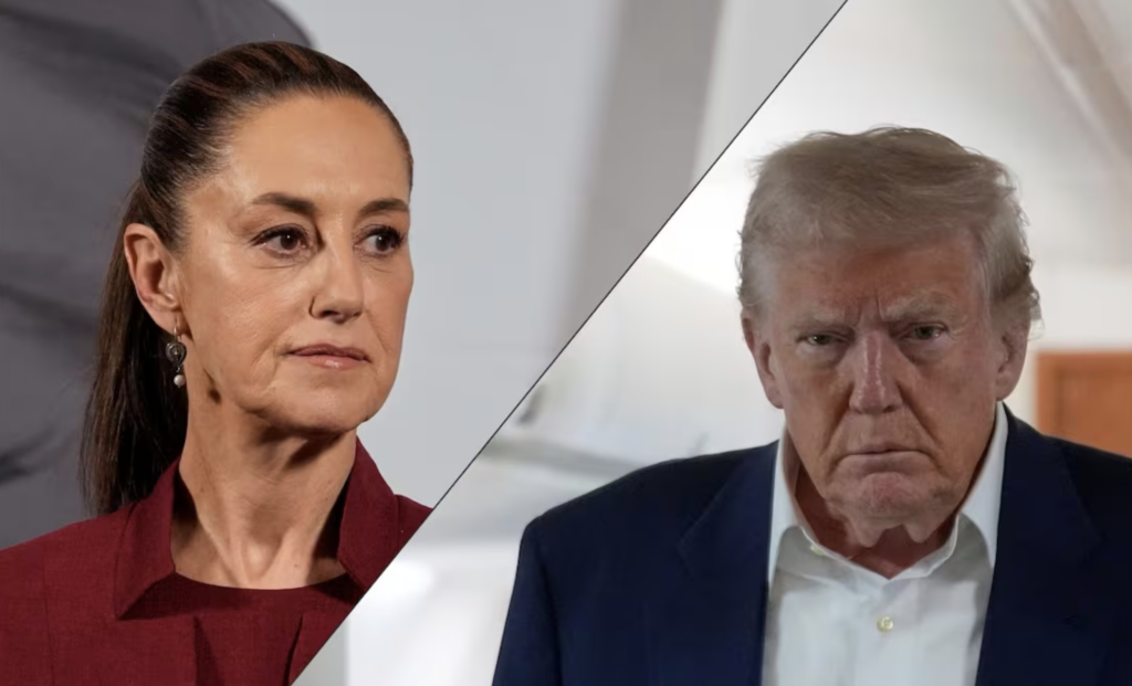 sheinbaum trump cárteles