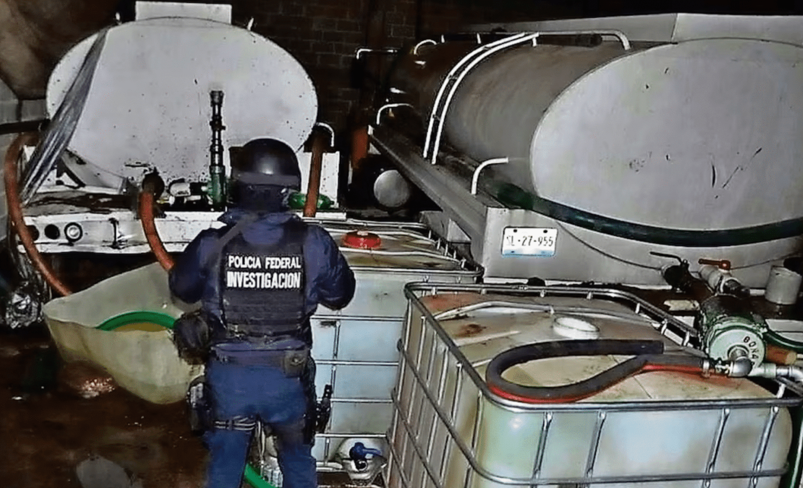 crudo robado crimen organizado