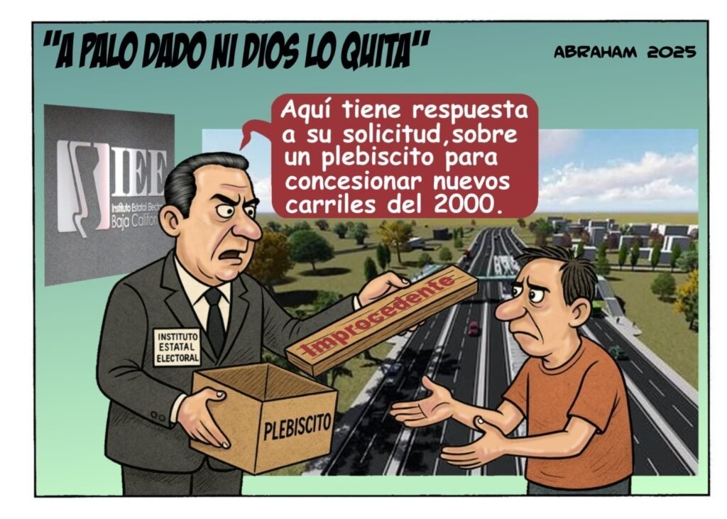 El cartón del día, por Abraham