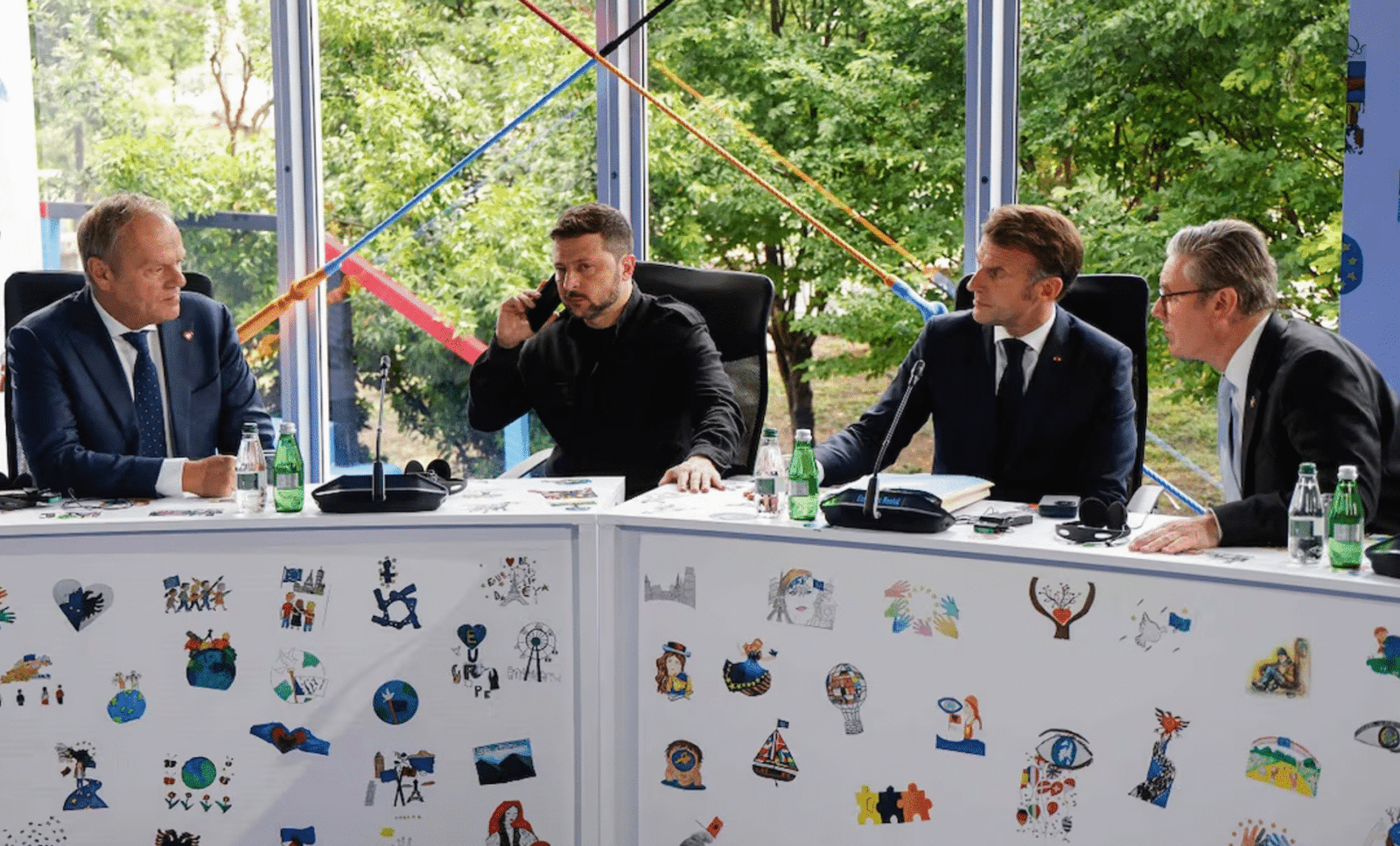 Zelensky trump europeos