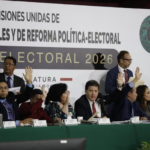 Aprueban en comisiones reforma electoral; PT y PVEM votan en contra