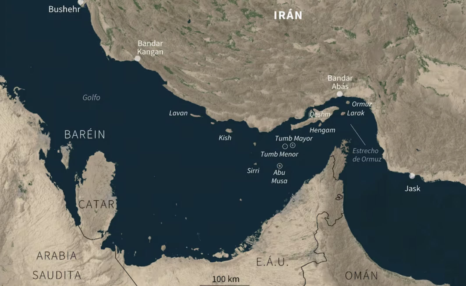 irán estrecho ormuz
