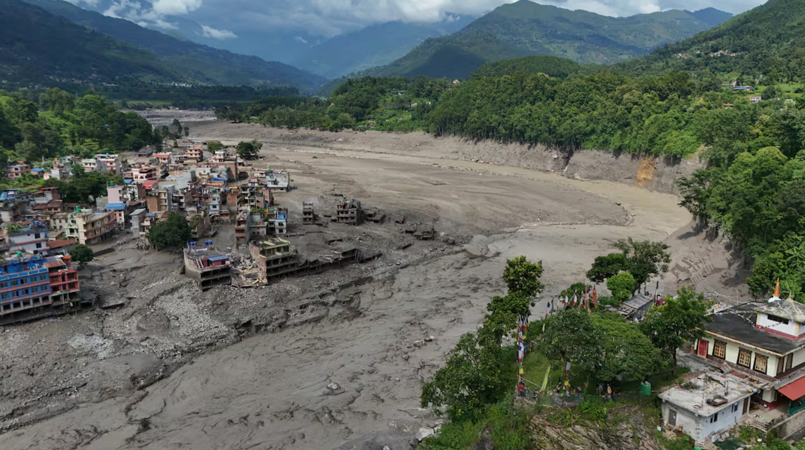 inundaciones nepal
