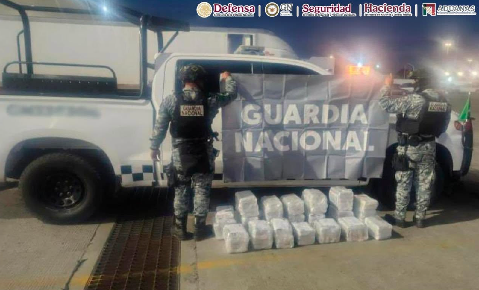 cocaína aduana
