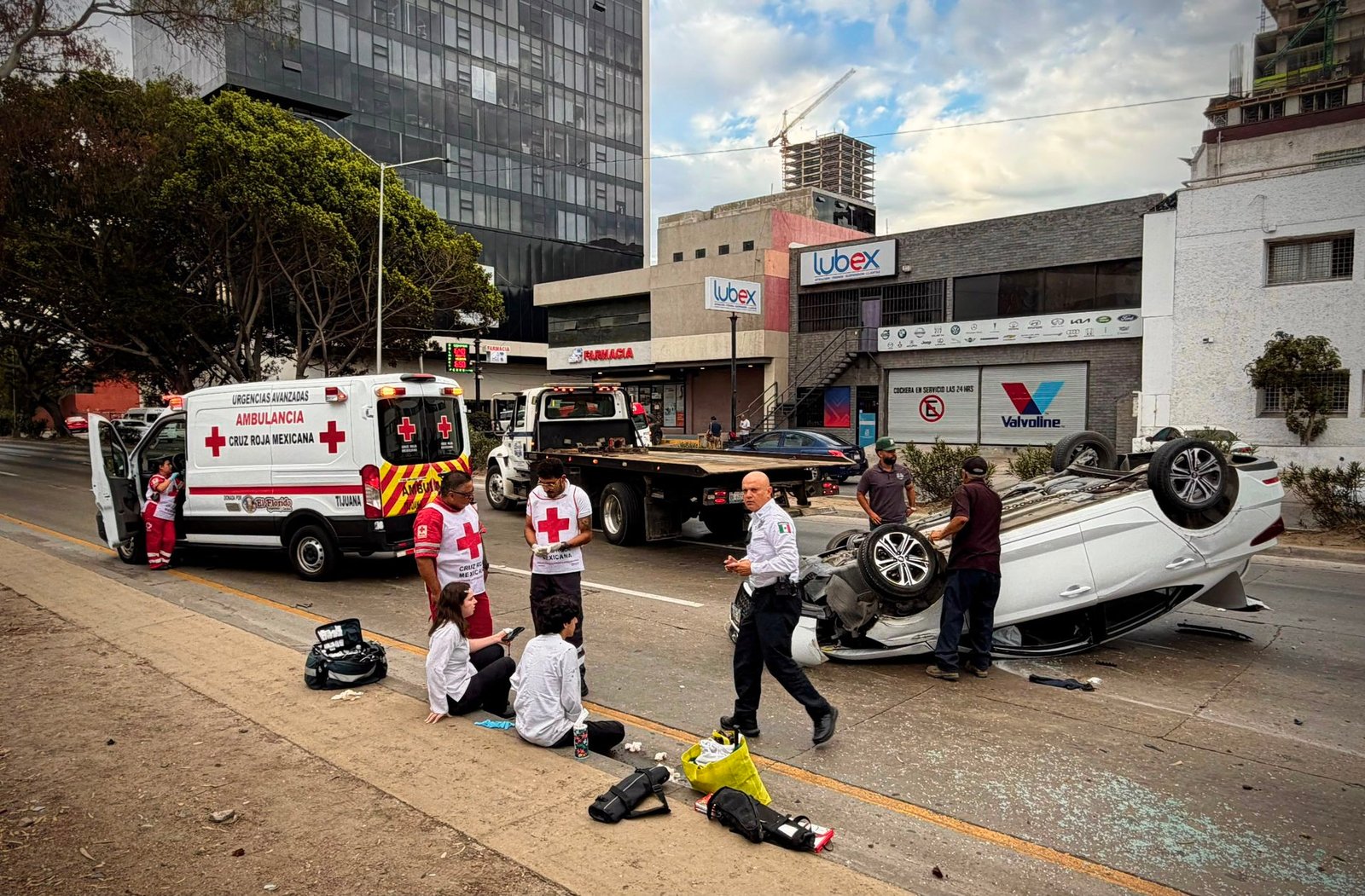 accidente vía rápida