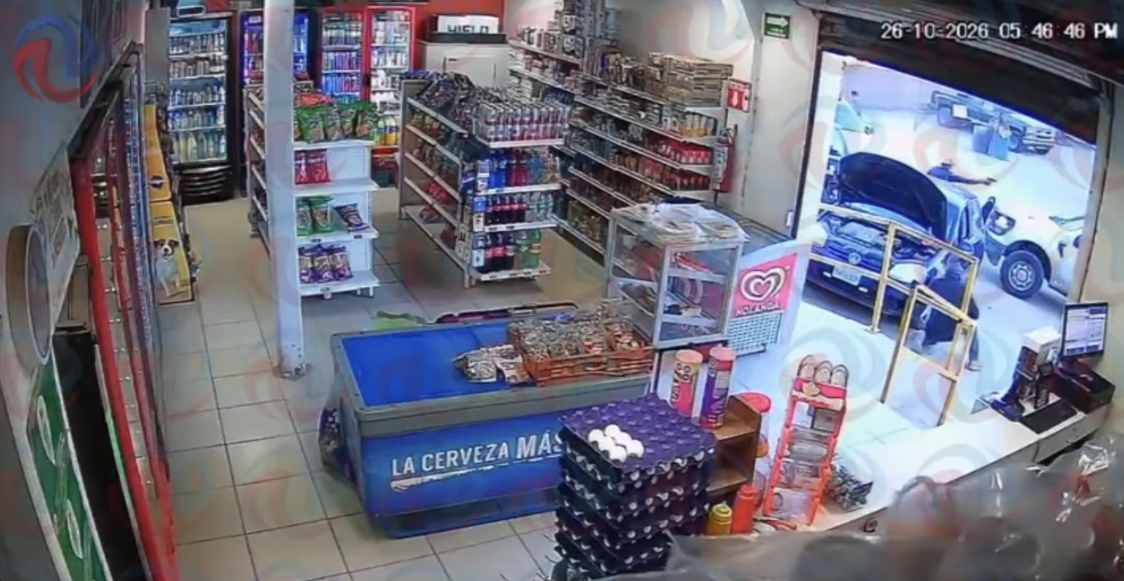 Video capta ataque armado contra policías estatales en Tecate